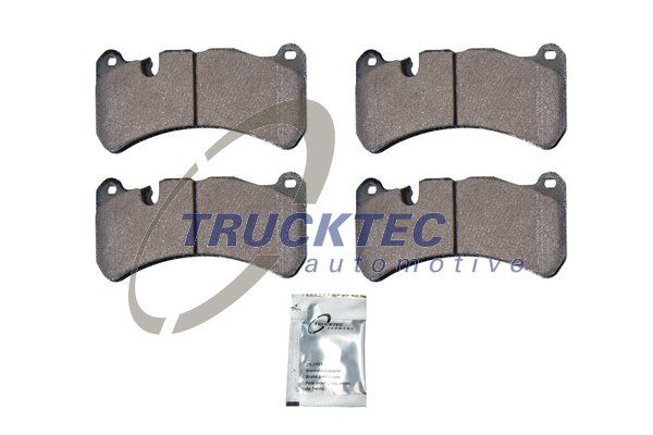 TRUCKTEC AUTOMOTIVE Комплект тормозных колодок, дисковый тормоз 02.35.429